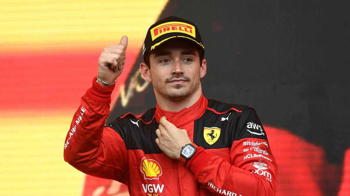 Azerbaijan Grand Prix: Lonely third was best Ferrari could do, says Leclerc