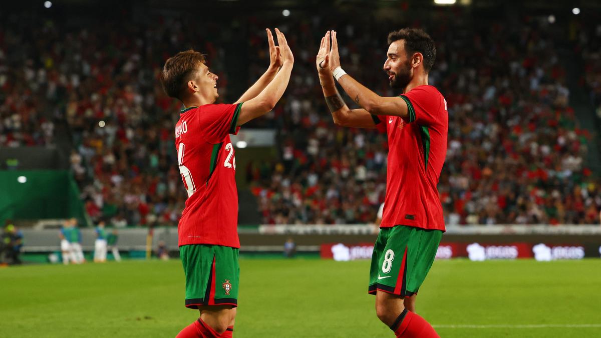 Euro 2024 warm-ups: Portugal survives late scare in 4-2 friendly win over Finland