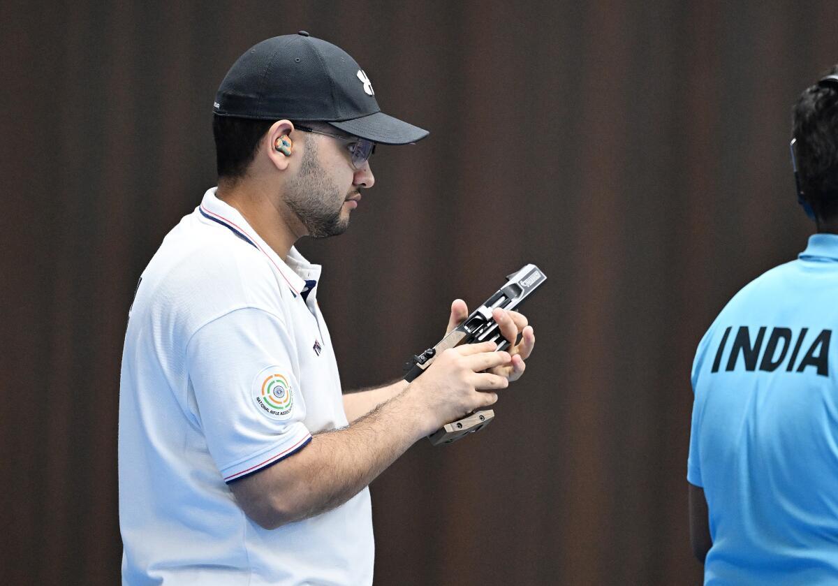 Anish won an Olympic quota at last year’s Asian Championships.