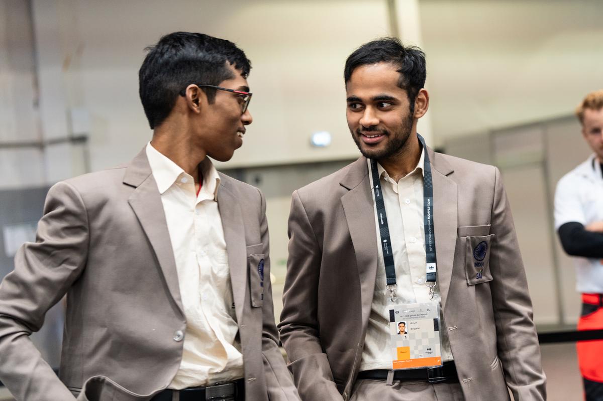 Heavy duty: R Praggnanandhaa (left) and Arjun Erigaisi (right), are seeded second and third, respectively, in the tournament.  Heavy duty: R Praggnanandhaa (left) and Arjun Erigaisi (right), are seeded second and third, respectively, in the tournament.