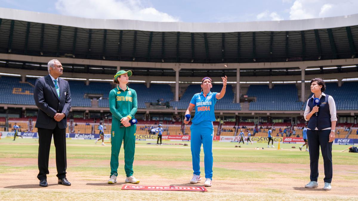 IND-W vs SA-W Third ODI Live Toss Updates: Who will the coin toss favour in Bengaluru today?