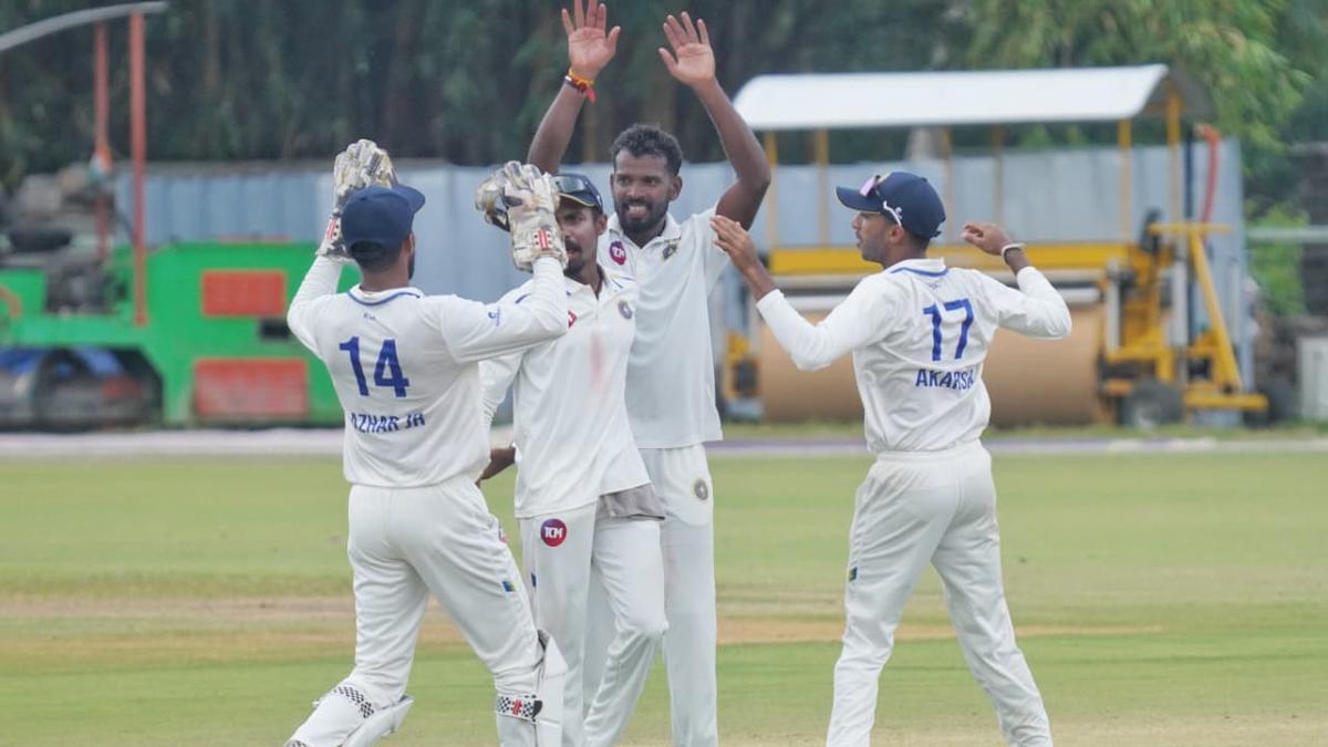 Ranji Trophy 2025-26, Round 4: Nidheesh wrecks Saurashtra to put Kerala in command on Day 1
