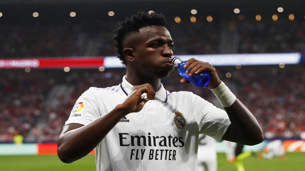 Atletico condemns hate speech after Vinicius Jr racially abused