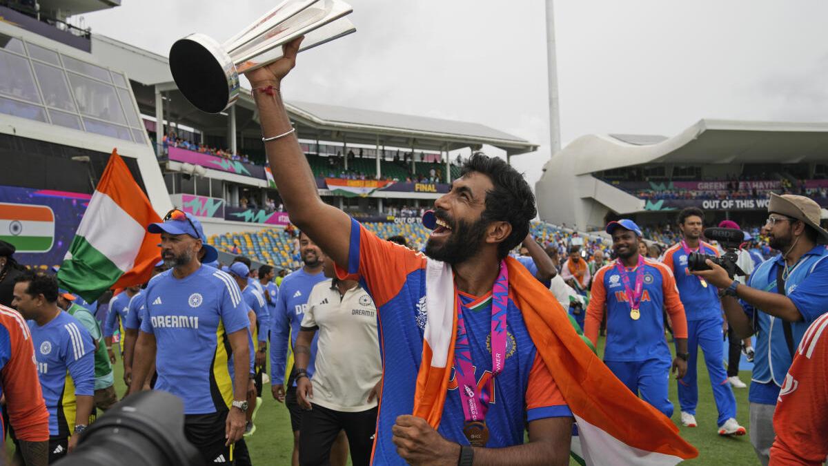 Bumrah named ICC player of the month after T20 World Cup win