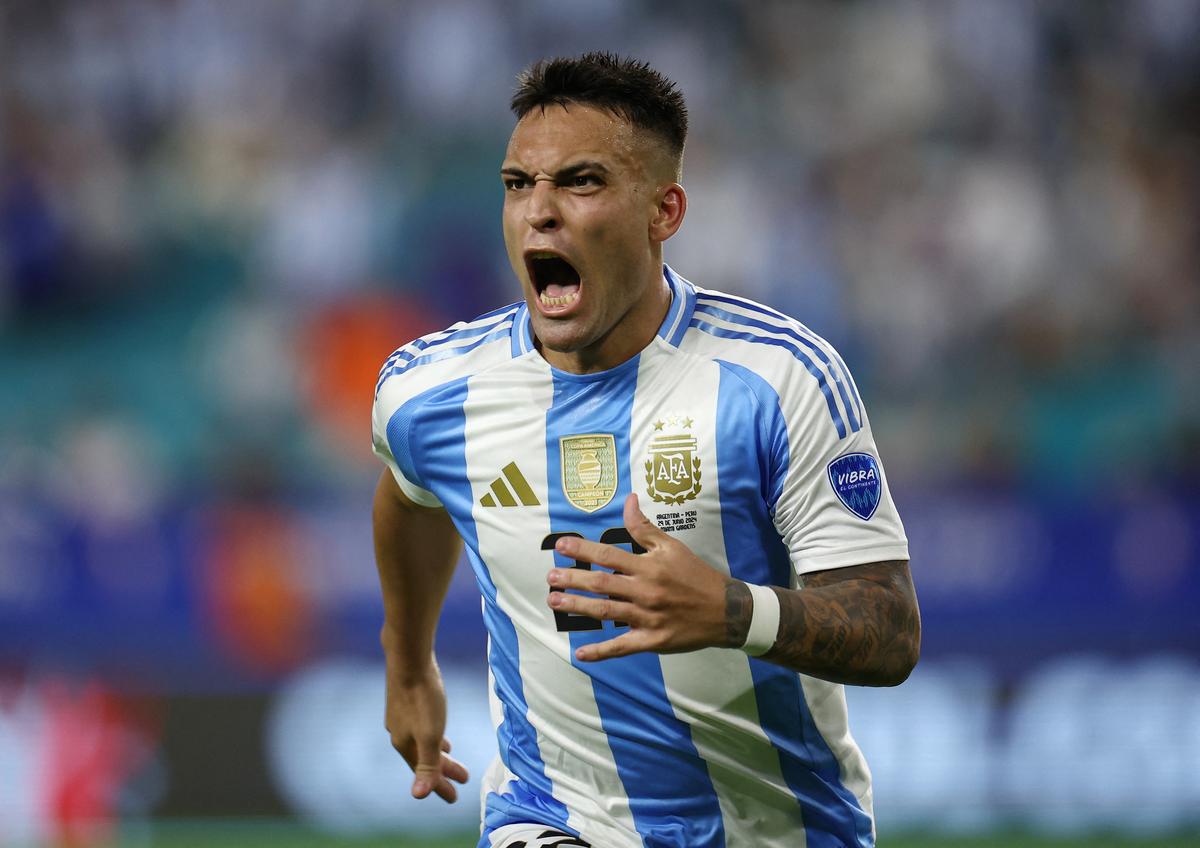 Argentina vs Peru highlights in pictures, ARG 10 PER, Copa America 2024 Lionel Messi photos