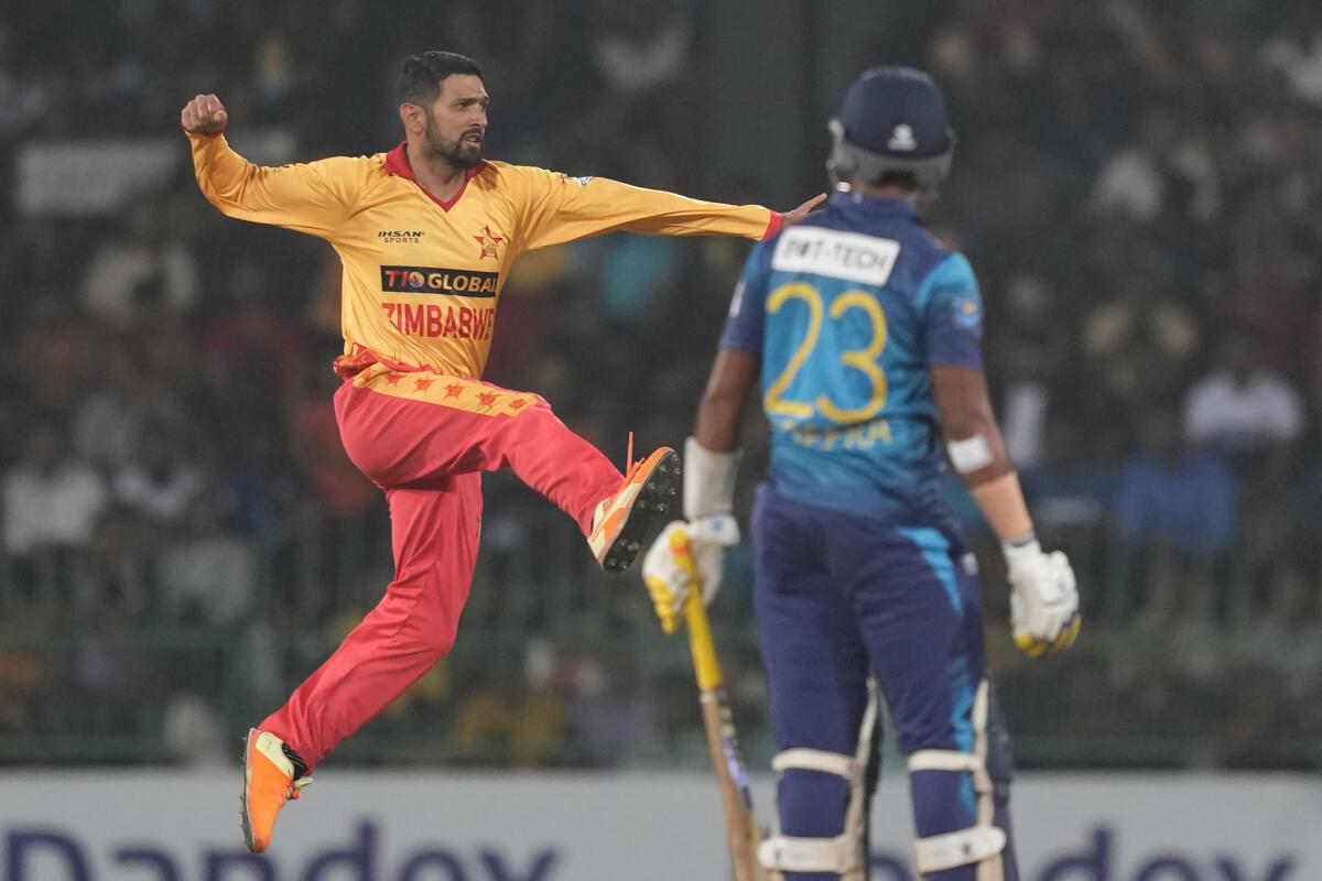 Sikandar Raza’s fine form continued with the Zimbabwe captain top scoring with 62 in his team’s total of 143. He also picked up three wickets, but that proved to be in vain.