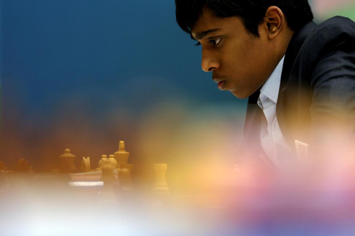 Tata Steel chess: Carlsen beats Praggnanandhaa to grab lead - Rediff.com