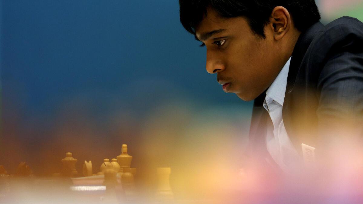 TATA Steel Chess C’Ships Praggnanandhaa holds Carlsen; Gukesh draws