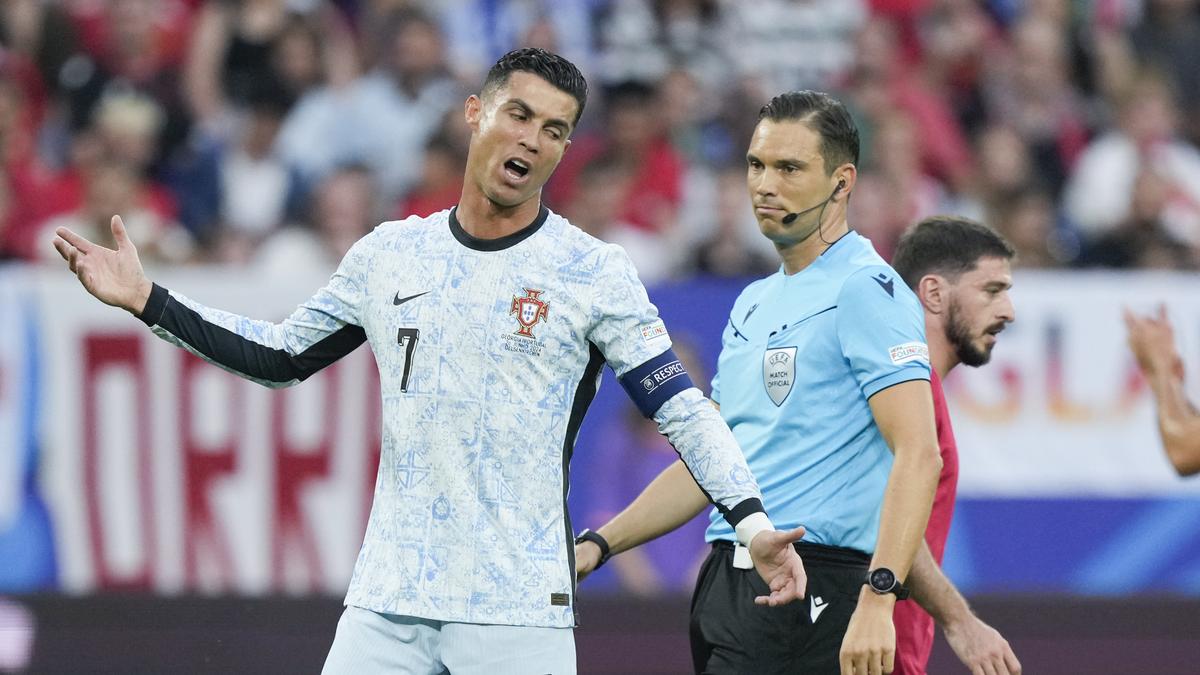 Euro 2024 Why Cristiano Ronaldo got yellow card in vs Portugal