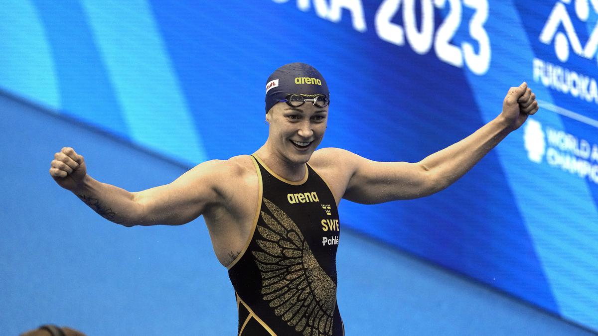 World Aquatics Championship: Sjostrom sets World Record in 50m freestyle, clinches gold in 50m butterfly