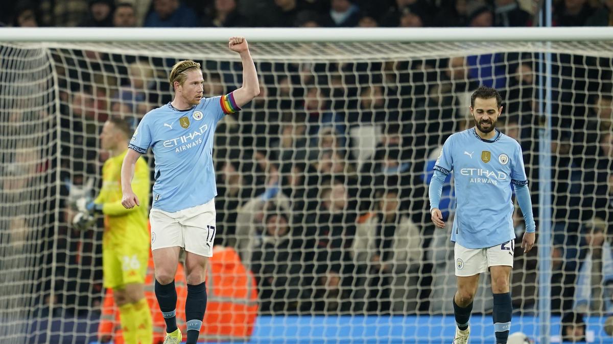 Premier League 2024-25: Kevin De Bruyne shines as Man City breaks winless streak against Nottingham Forest