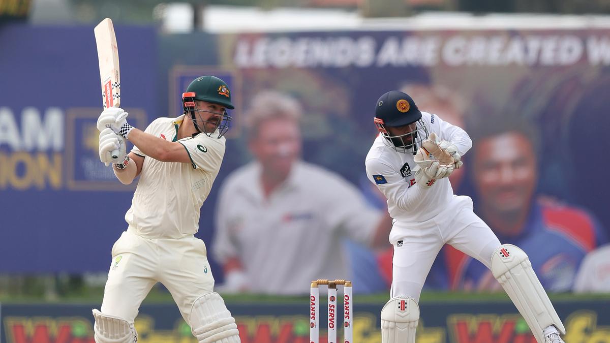 SL vs AUS, 1st Test Day 1 LIVE score: Travis Head falls for 57, Australia crosses 100