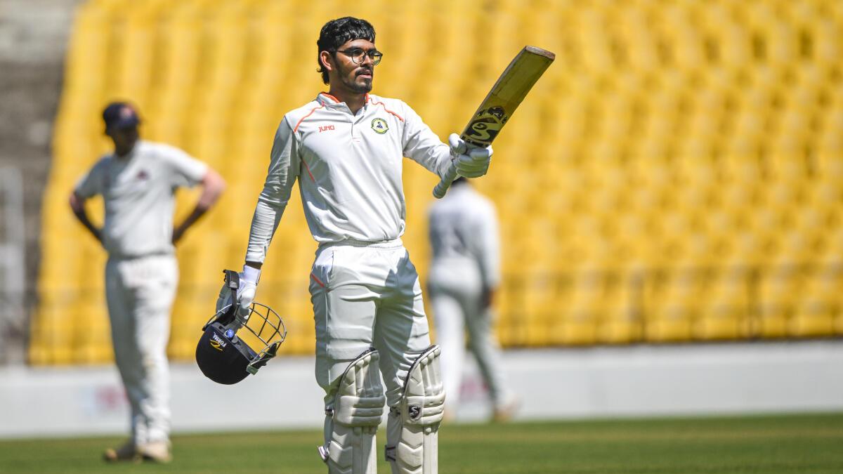 Ranji Trophy 2024-25: Yash Rathod’s 151 sets Mumbai daunting target; Dubey, Parth put Vidarbha in control