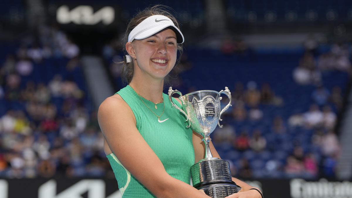 Australian Open Juniors 2024: Top-seeded Renata Jamrichova wins girls’ title, Japan’s Rei Sakamoto wins boys’ final