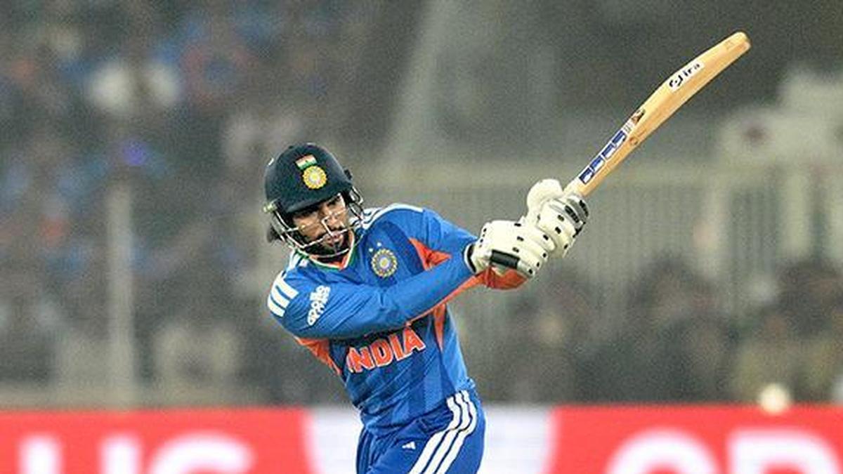 T20 World Cup 2026: Tilak Varma hits 45 off 19 balls in warm-up match against South Africa