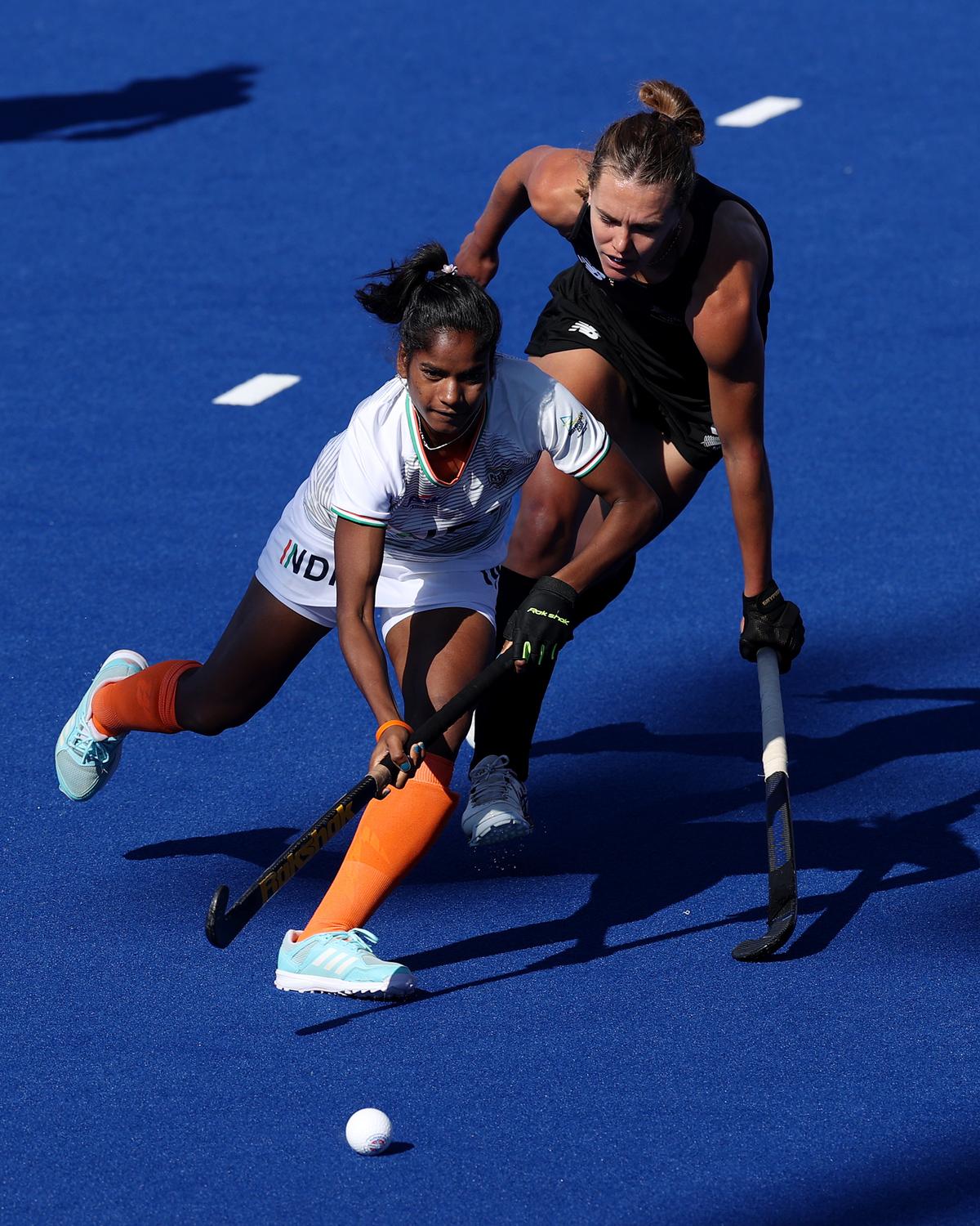 Delhi SG Pipers boasts a formidable attacking lineup that includes India’s best striker Sangita Kumari (front).