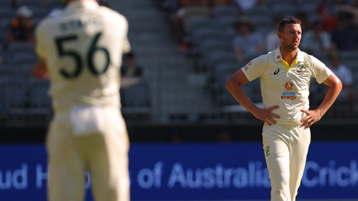 Josh Hazlewood trying to come to terms with competition for fast-bowler’s spot in Australia Test team