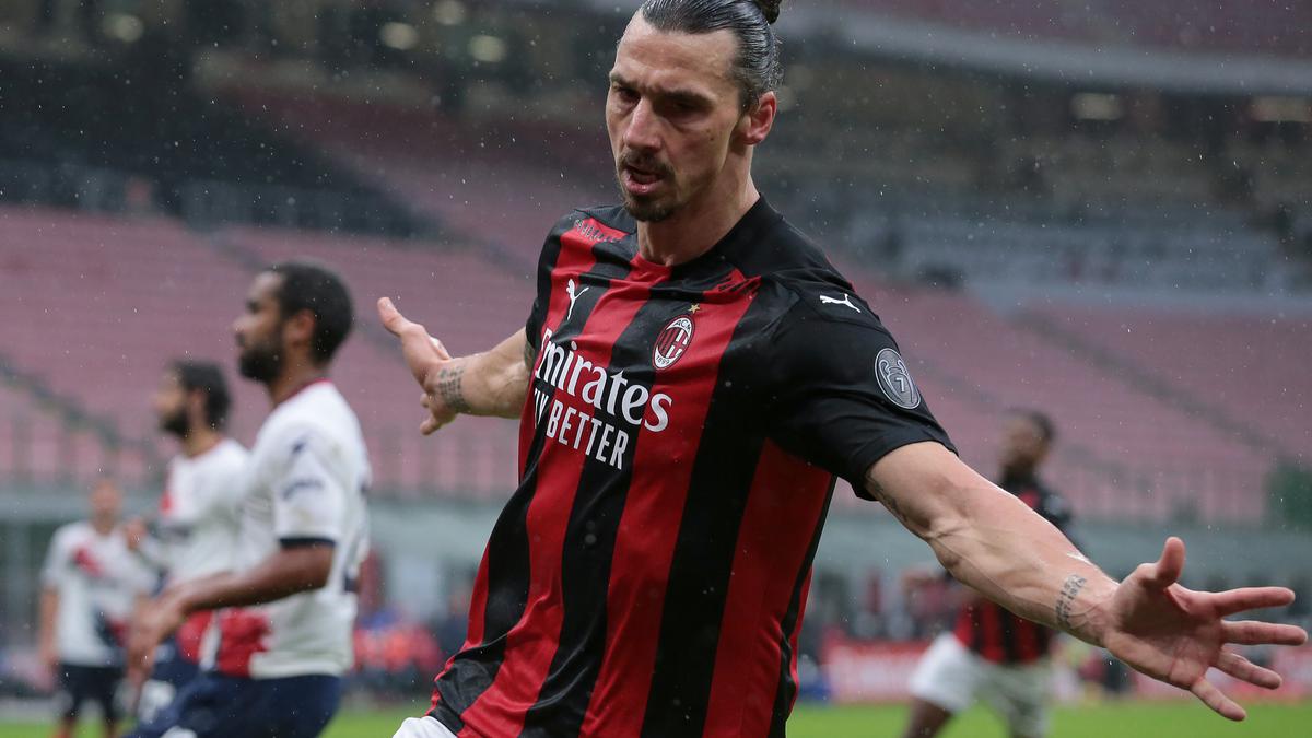 Zlatan nets 500th club goal as AC Milan returns to Serie A summit