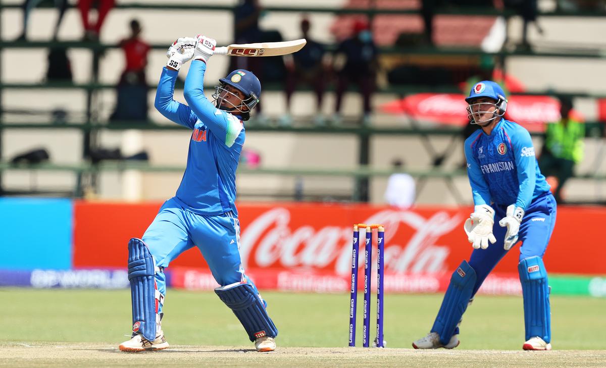 Vaibhav Suryavanshi gave a flying start to India’s innings with a flurry of boundaries enroute bringing up a 24-ball fifty. 