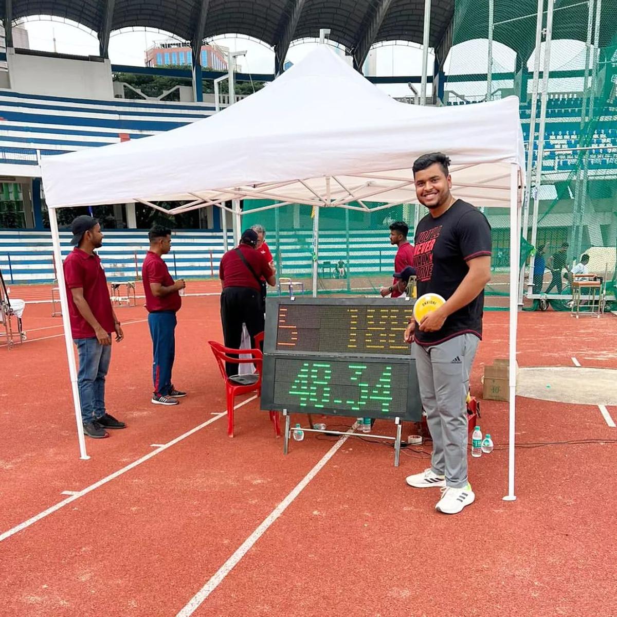 Yogesh currently holds the world record in men’s discus throw F56 event.