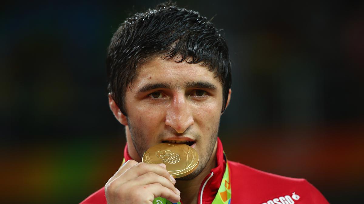 Russian wrestling star Sadulaev barred from Paris Olympic qualifiers