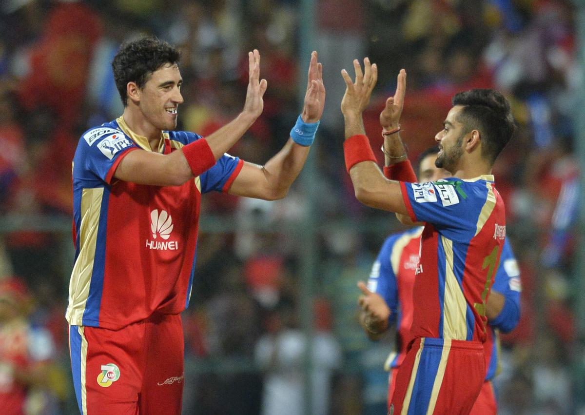 Starc reality: Mitchell Starc (in pic, left) and Travis Head are likely to set the auction enclosure rolling in Dubai on December 19. Starc last featured in IPL 2015, withdrawing after a lucrative 2018 bid.