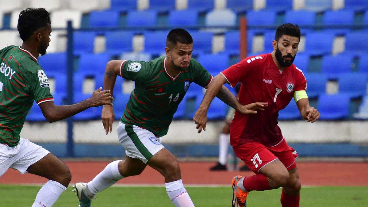 SAFF Championship 2023: Lebanon opens campaign with 2-0 win against Bangladesh