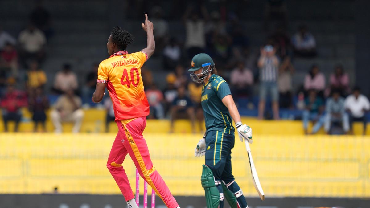 T20 World Cup 2026: Zimbabwe upsets Australia with a 23-run win in Colombo