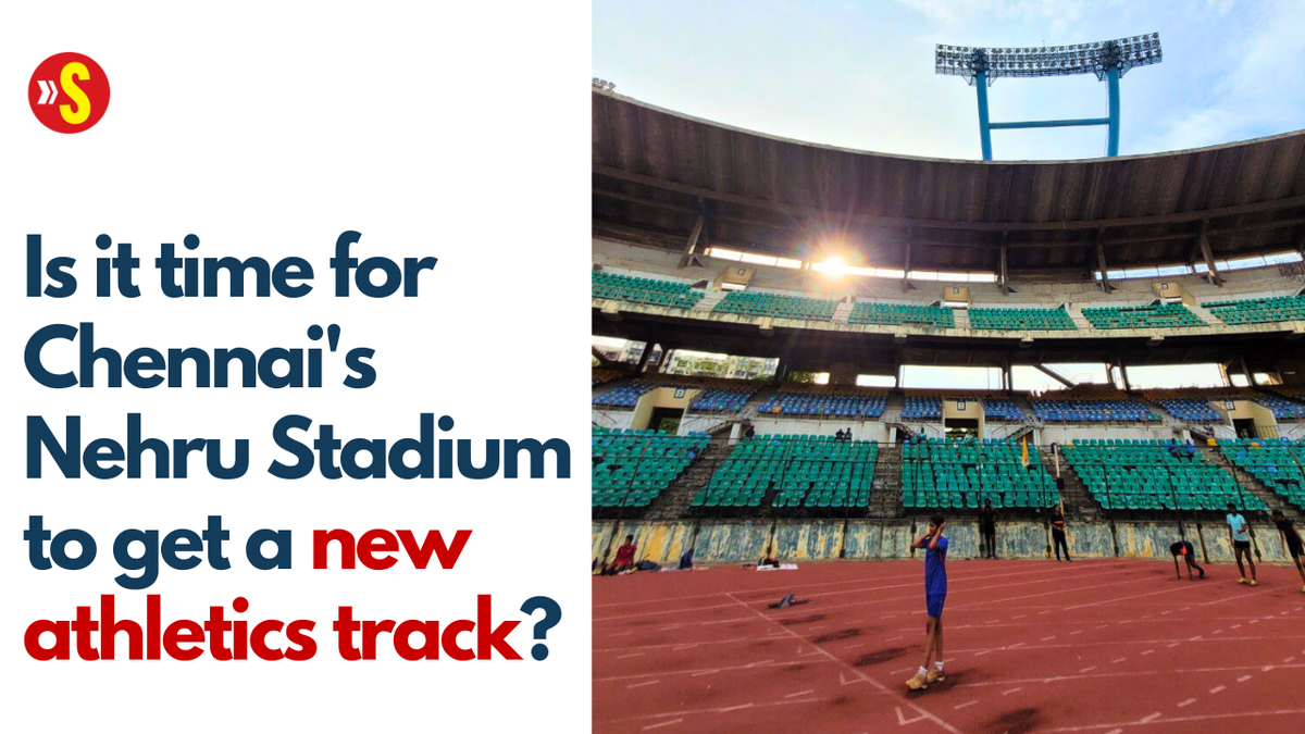 As TN prepares to be Khelo India hosts, Chennai’s athletics track at the Nehru Stadium in dire need of maintenance