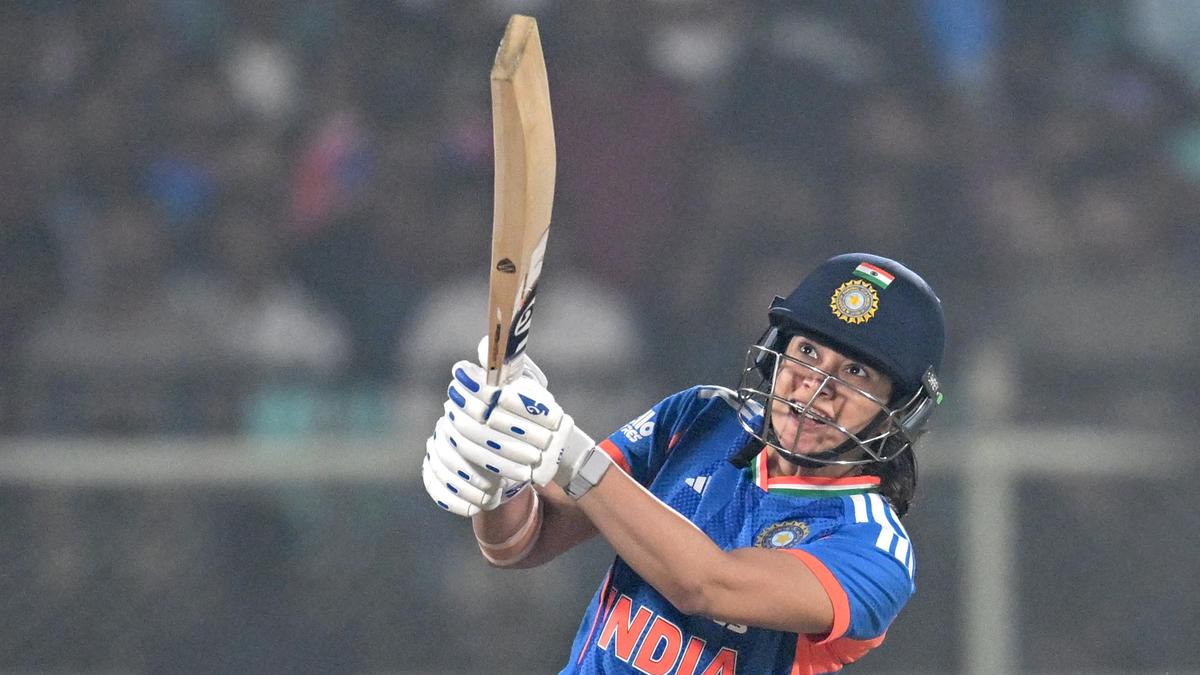 Smriti Mandhana becomes first Indian to score 4000 runs in women’s T20Is