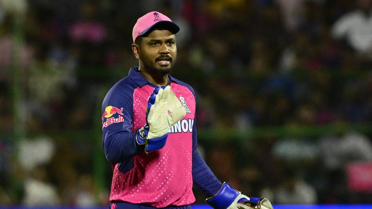 IPL 2025: Samson joins Rajasthan Royals practice session after recovering from finger injury