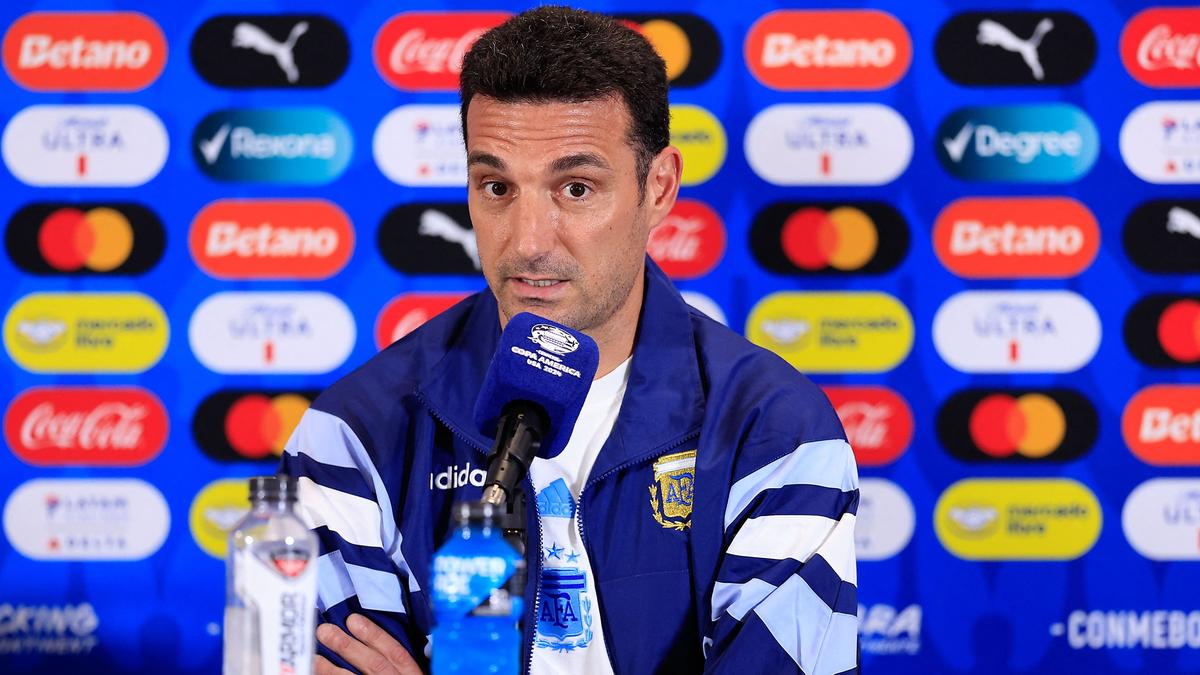 Copa America 2024: Argentina coach Scaloni calls for a violence-free final