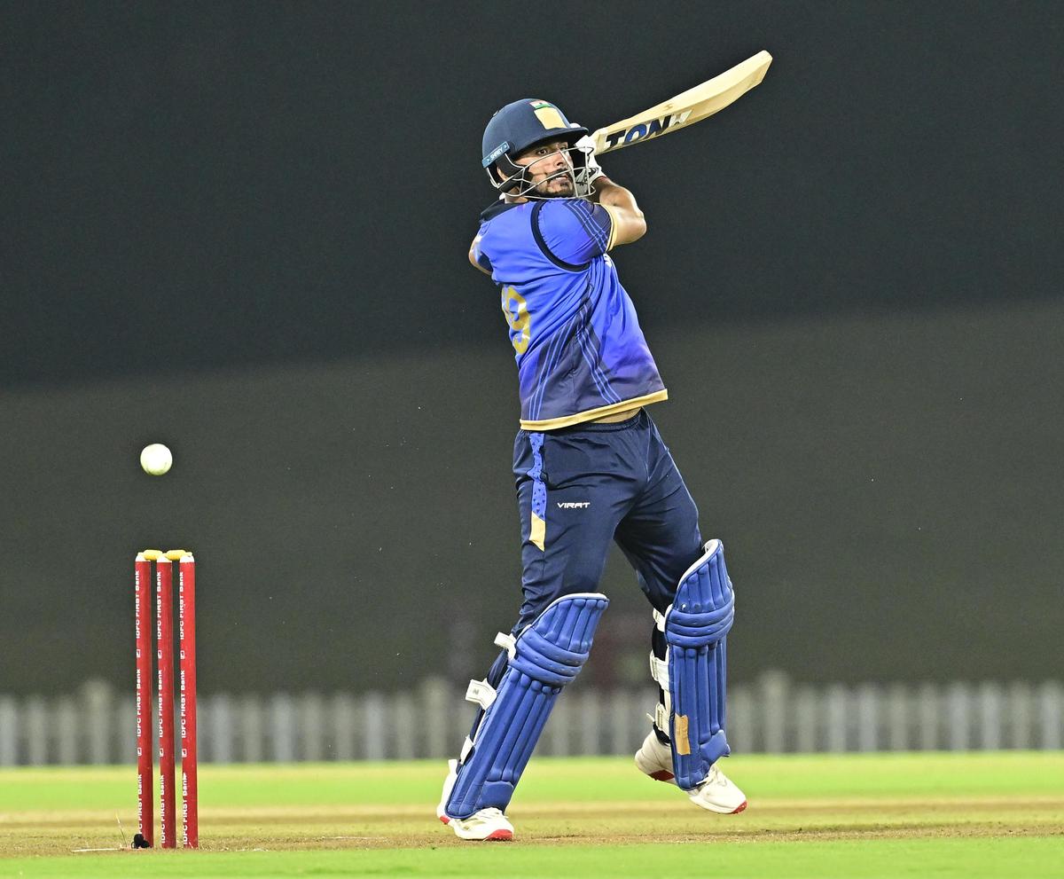 Saurashtra's Harvik Desai, whose 561 runs is the third-highest in this season’s competition.