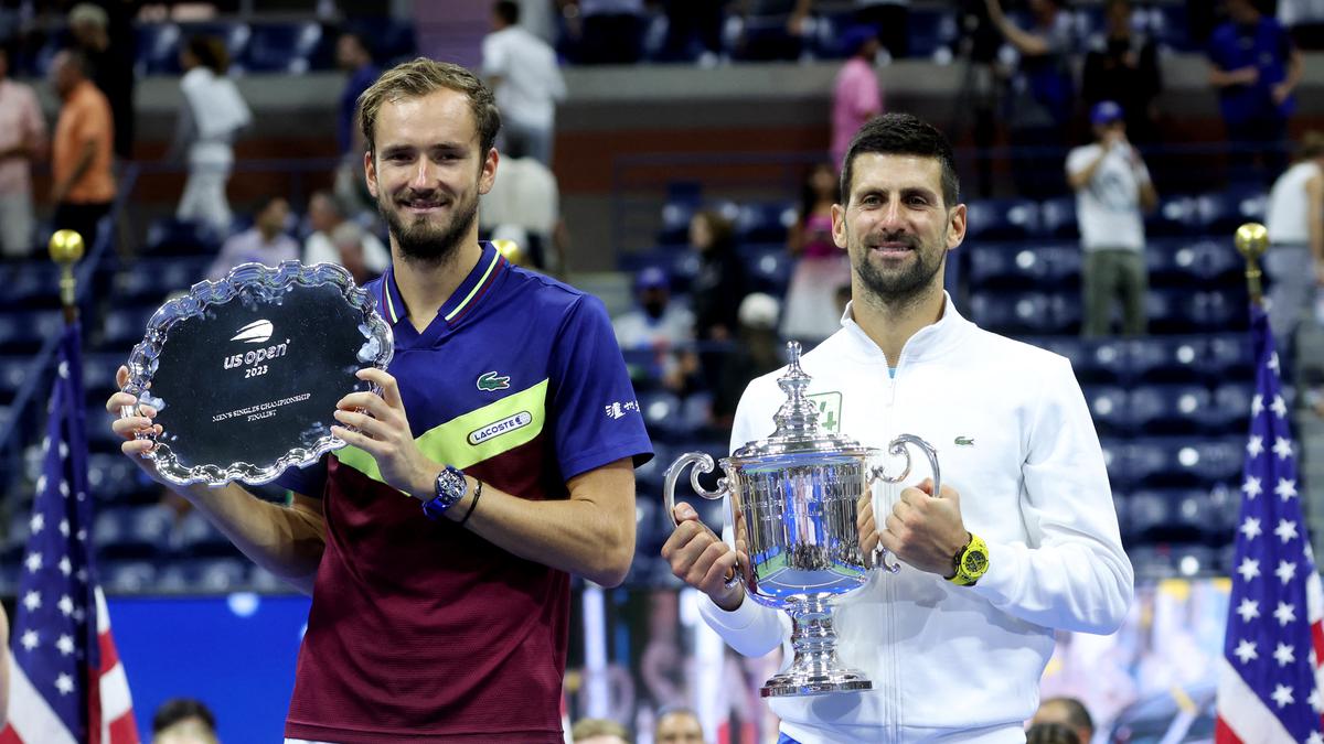 US Open 2023 Final Highlights Novak Djokovic beats Daniil Medvedev