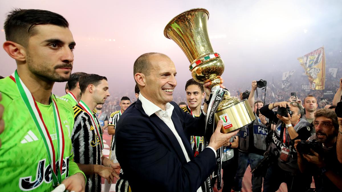 Juventus parts ways with manager Massimiliano Allegri despite winning Coppa Italia