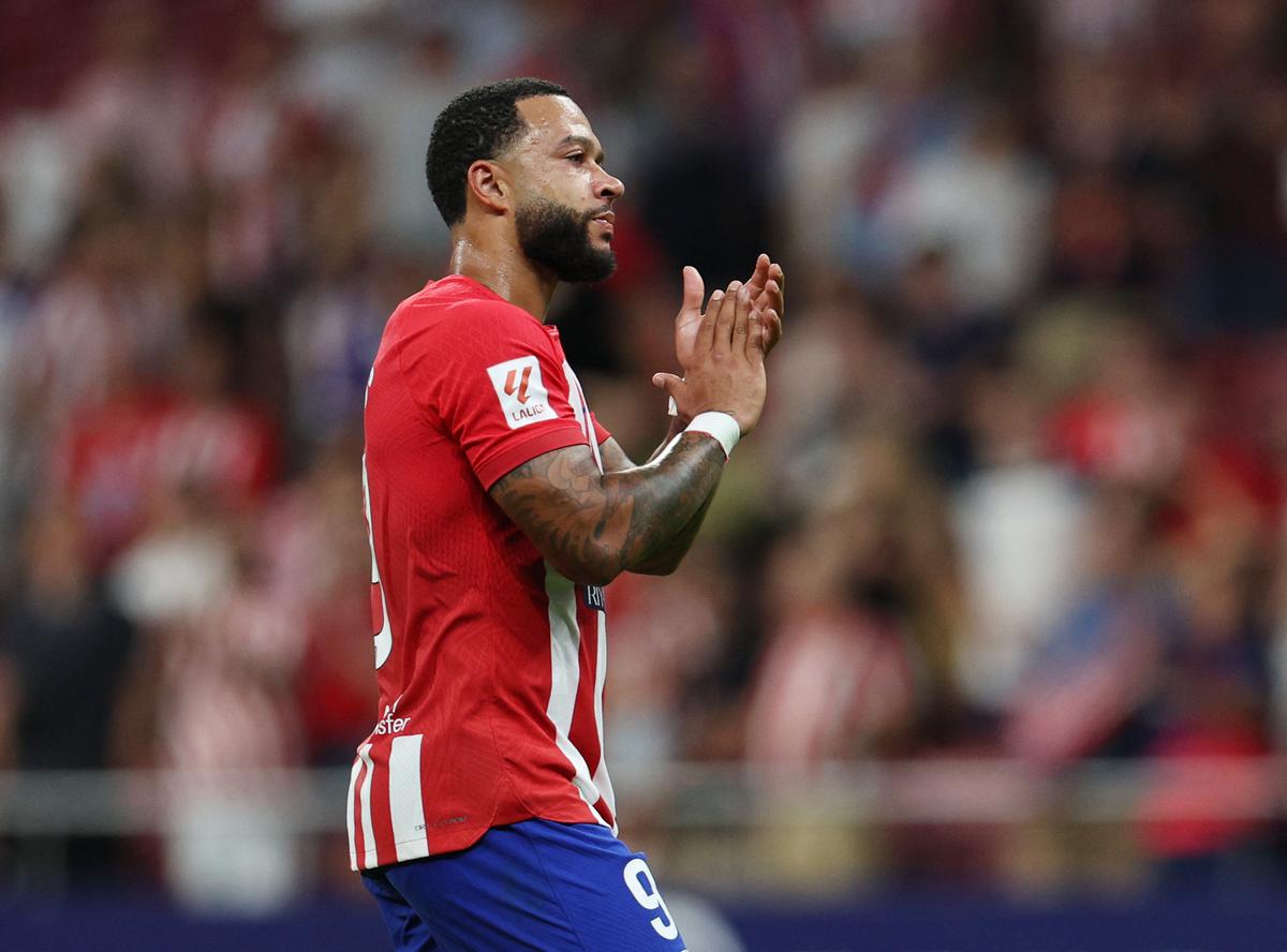 Atletico Madrid’s Memphis Depay as one of the goalscorers as they beat Granada 3-1 in their first La Liga game in the 2023-24 season.