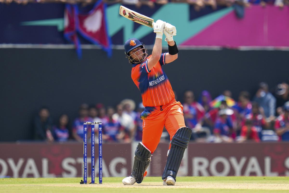 Max O’Dowd’s half-century helped the Dutch side beat Nepal by six wickets with eight balls to spare.