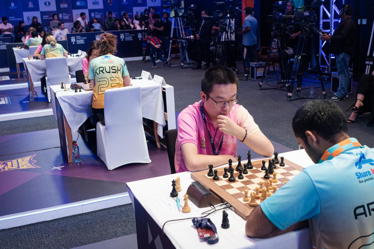Global Chess League 2023: Results at the end of June 26, Day 5