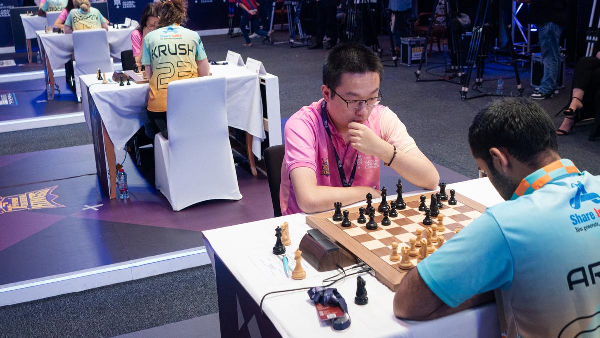 Global Chess League 2023: Results at the end of June 27, Day 6