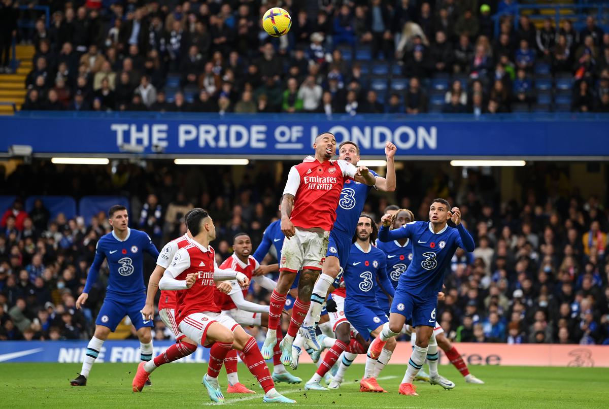 Chelsea vs Arsenal HIGHLIGHTS Premier League Gabriel goal helps Arsenal beat Chelsea in London derby