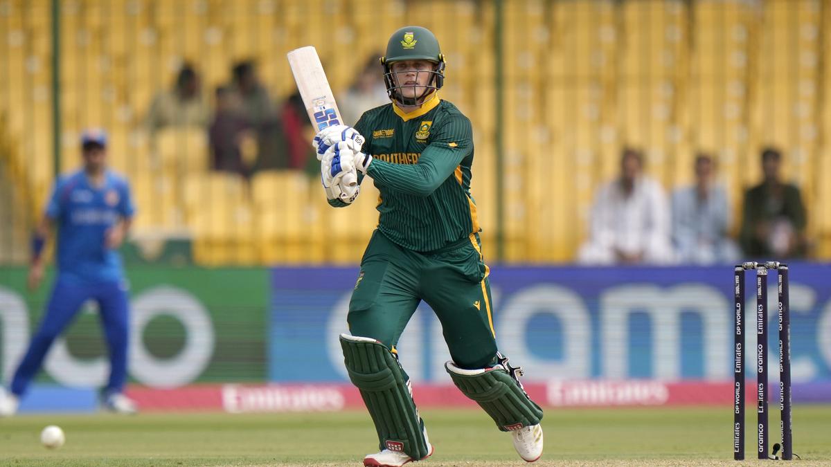 Champions Trophy 2025: Desperate to win the title, says Rickelton after South Africa starts with big win over Afghanistan