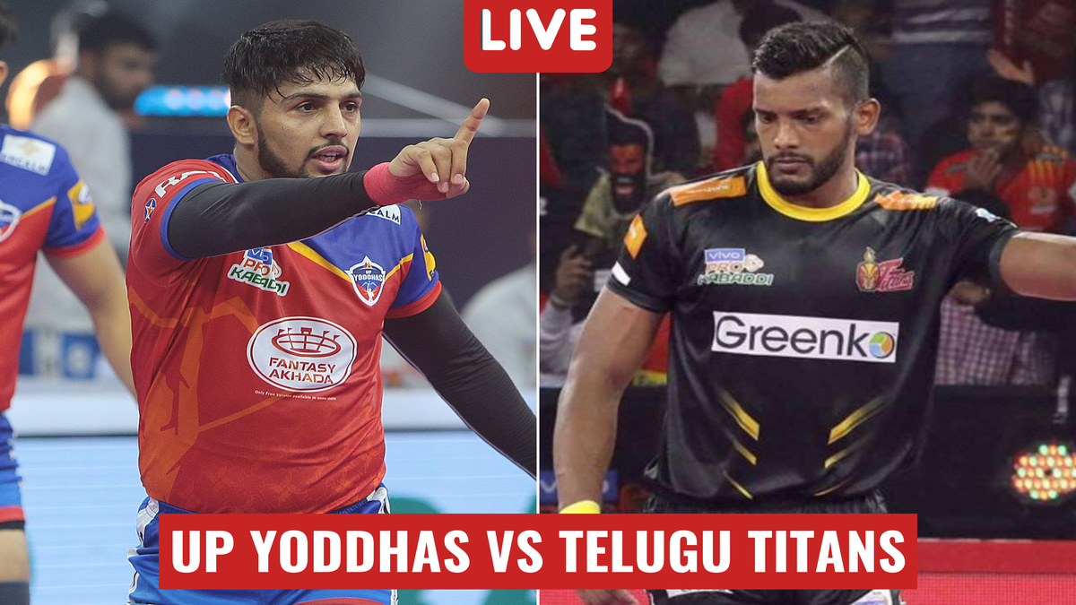 UP Yoddhas 43-24 Telugu Titans Highlights, Pro Kabaddi 2022: UP Yoddhas thrashes Telugu by 21 points