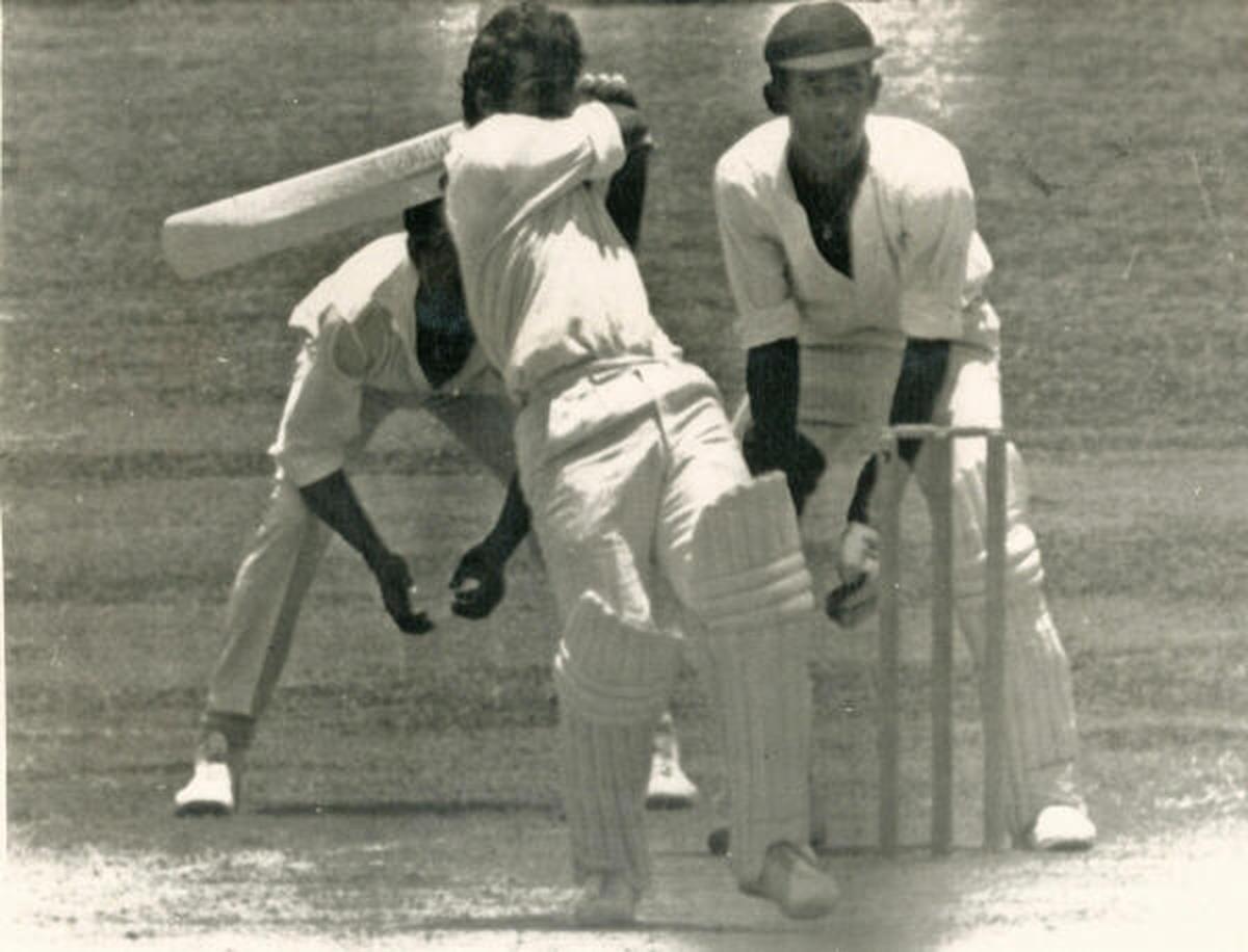 He scored 220 in the second innings during a Test match against West Indies in Port of Spain in 1971. 