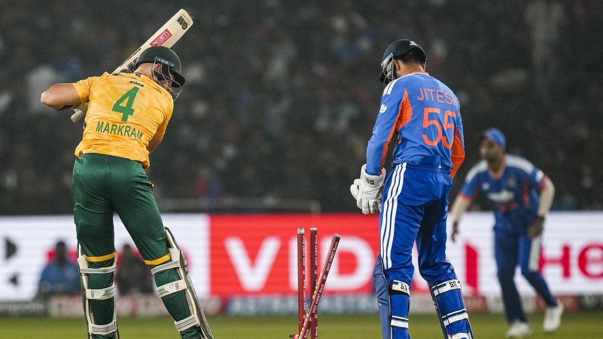 South Africa bowled out for 74, its lowest team total in T20I cricket