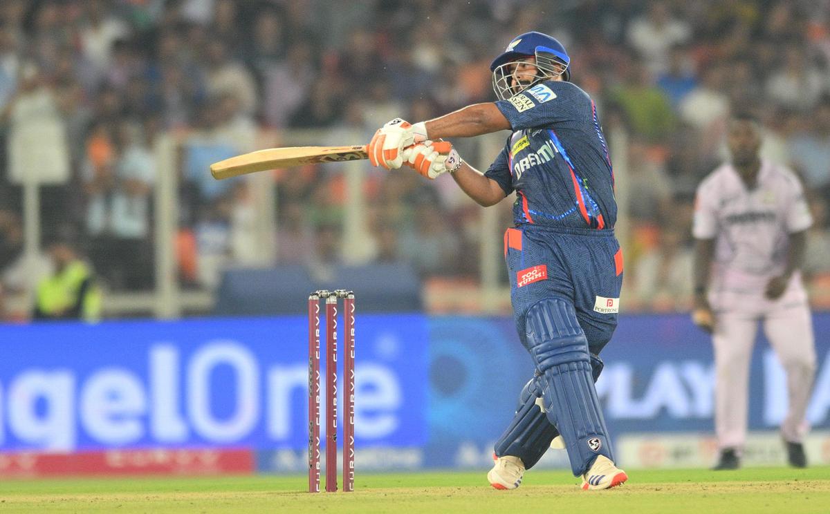 Rishabh Pant scored 269 runs from 14 innings for Lucknow Super Giant in IPL 2025.