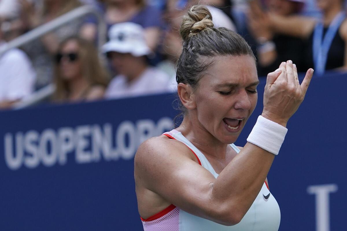 Seventh seed Halep out of US Open