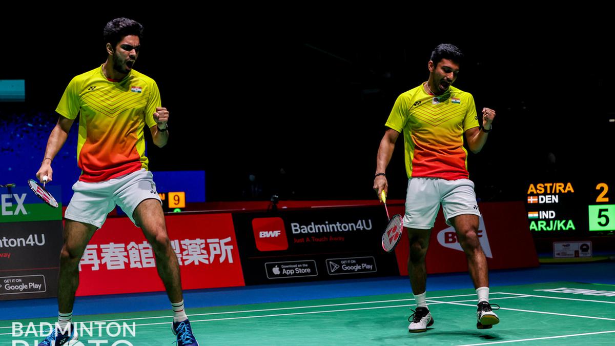 BWF World Championships 2022: Dhruv Kapila-M.R. Arjun Upsets Upsets 8th ...