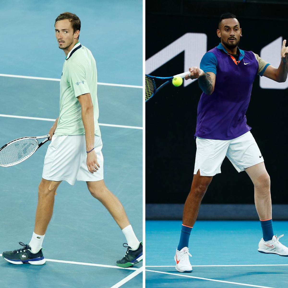 Medvedev, Kyrgios withdraw from Washington Open due to injury