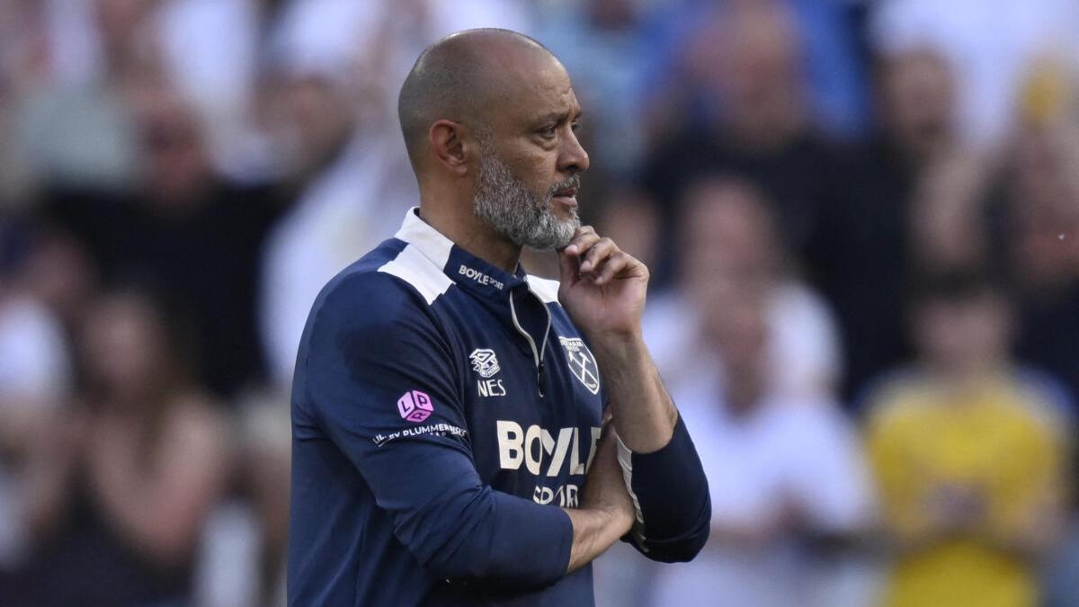 “Triste” Nuno s’est excusé auprès des fans après la relégation de West Ham de la Premier League