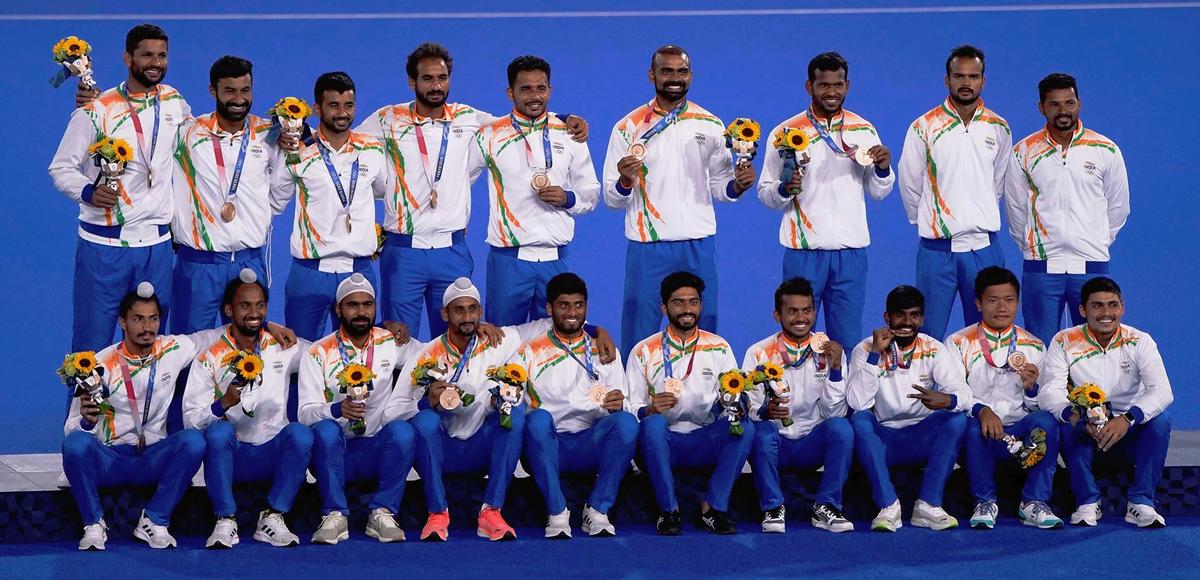 The Indian men’s hockey team secured the bronze medal in Tokyo.